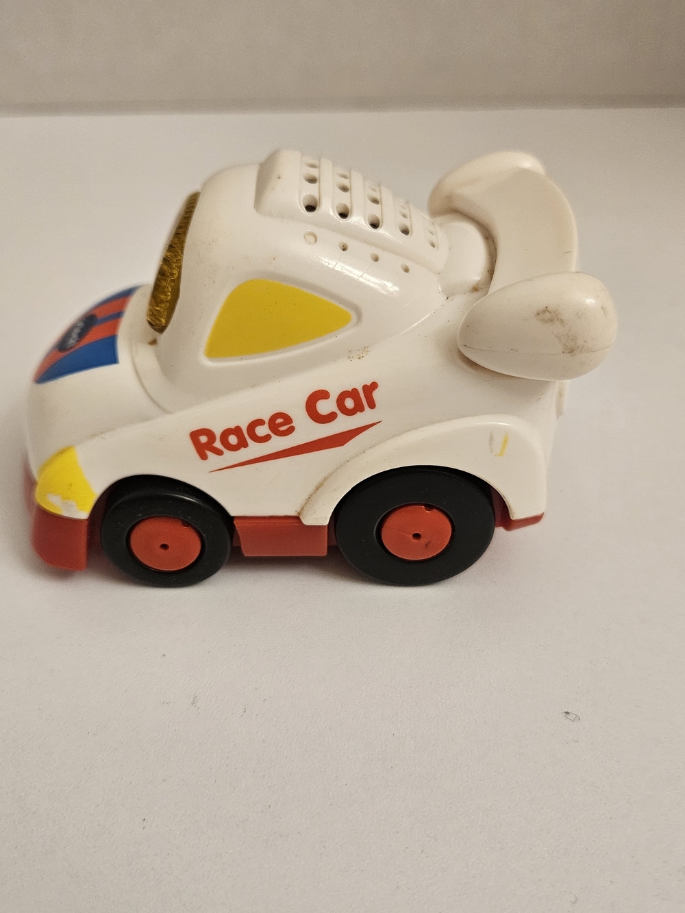 Vtech Go! Go! Smart Wheels White Race Car